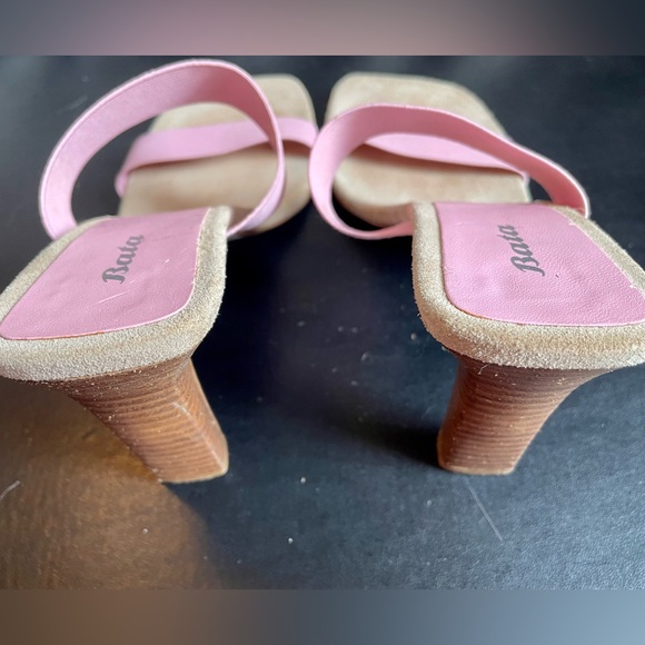 Slip-on sandal with high heel. Size 6 - Picture 3 of 7